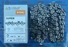 STIHL 36RSLF72 x 2 Square Filed Skip Chain (3/8 063" 72DL) x 2 - 20 inch Bars