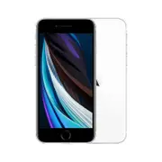 Apple iPhone SE 2nd Gen 2020 128GB (White) - New Battery [~Renewed: Excellent]