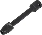 X AUTOHAUX Universal 128mm Impact Socket Durable Hardware Tool CR-V 1 Pcs 6 Point 8mm for Car Motorcycle Dirtbike Repair 1/2 Inch Drive