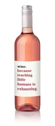 [Namly Design] Bottle Sticker - Teaching Exhaustion
