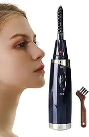 Heated Eyelash Curler,Portable Heated Eyelash Curler - Three Temperature Settings Styling Tool for Datings, Daily Makeup, Night Out, Parties