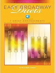 Hal Leonard Easy Broadway Duets Book: Nfmc 2020-2024 Selection Later Elementary to Early Intermediate Level - 1 Piano, 4 Hands
