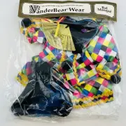 Vanderbear Wear Fuzzy Bal Masque Outfit Legendary Party Collection 1991