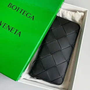 美國百分百【全新真品】BOTTEGA VENETA 真皮編織 皮帶 BV 配件 皮革 歐洲精品 3cm 黑 BD66