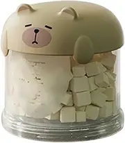 Dog Treat Storage Container,Treat Containers with Lids for Pets - Food-Grade Organizer Portable Decorative Cookie Jar for Flour Travel Pellet Rice Grain Outdoor Kitchen