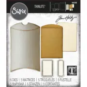 Sizzix Thinlits Dies by Tim Holtz - Vault Pillow Box + Bag
