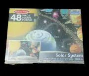Melissa & Doug Solar System Planets Floor Puzzle Educational Home School 2' x 3'