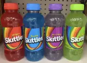 Limited Edition SKITTLES Candy Drink 4 Pack -Original Wild Berry Tropical Sour