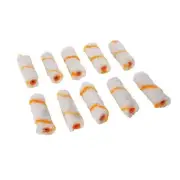 Silverline - 100mm Mini Roller Sleeves 10pk - Emulsion
