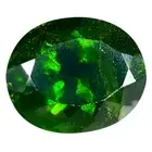 4.33 ct Oval Cut (11 x 9 mm) Unheated / Untreated Green Chrome Diopside