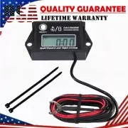 Digital Tach Hour Meter Gauge Tachometer Job Timer For Motorcycle Dirt Bike