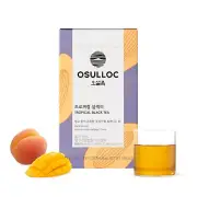 OSULLOC Tropical Black Tea Tropical Mango & Peach Flavor Fruit tea Blend Prem...