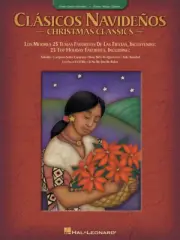 "Clasicos Navidenos-Christmas Classics" PIANO/VOCAL/GUITAR MUSIC BOOK-NEW-SALE!!