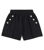 [Balmain Kids] Balmain Kids Cotton shorts Y 14 black