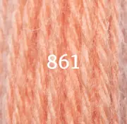 Appleton Tapestry Wool - 11 Yd Skein - Coral Color 861