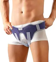 ZHENSTONE Hernia Belt Truss for Single/Double Inguinal or Sports Hernia, Hernia Support Brace for Men for Women Pain Relief Recovery Strap with 2 Removable Compression Pads Comfortable Material
