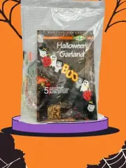 Plastic Canvas Halloween Garland Kit 5 Festive Characters