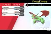6IV Ultra Shiny Salamence & Bagon Pokemon Sword / Shield
