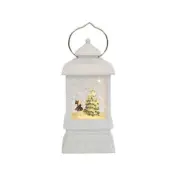 Roman LED Musical Glitter With Water Snowman Lantern
