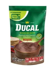 Instant Vegetarian Refried Red Beans Pouch, Non-GMO, Gluten-Free, 14.1 oz