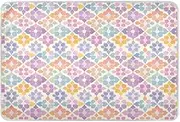 Moroccan Patterns Pastel Colors Nappy Mats Soft Absorbent Nappy Changing Mat Non-Slip Toddler Bedding Products for Infant Baby, 52"L x 34"W