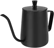 Proxima Direct 350ml/12oz Coffee Pour Over Kettle, 304 Stainless Steel Gooseneck Long Narrow Drip Spout Coffee Maker Tea Pot (Black)