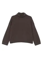 [Brunello Cucinelli] Brunello Cucinelli-Pullover A Collo Alto-Donna S