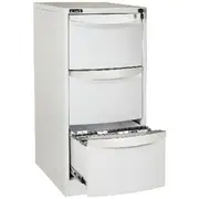 Stilford 3 Drawer Filing Cabinet White