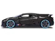 1/18 Bugatti Divo Carbon Fiber Blue Accents 50th Anniversary Bburago