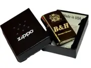 Genuine Zippo Lighter Benson And Hedges Cigarettes Brass Promotioal Product Usa