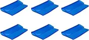 Binxind 6pcs 2CM Blue Motorcycle Universal Seat Cushion Gel Pad Cool Pad Shock Absorption Mat DIY Cut Cushion A