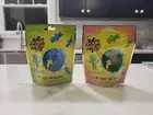 SCENTED BATH BOMBS Sour patch Color Twisting, 2 Pack NEW SEALED