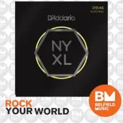 D'Addario NYXL0946 Electric Guitar Strings 9-46 Super Light Top / Regular Bottom