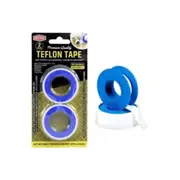 2 Pcs Teflon Tape Thread White Plumbing Sealing Water PTFE Tape Tape 12mm x 10m