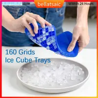 在飛比找蝦皮購物優惠-160 Grids Ice Cube Trays Silic