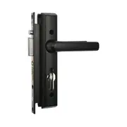 Austral Security Screen Door Lock Elegance XC Black ALELBLK