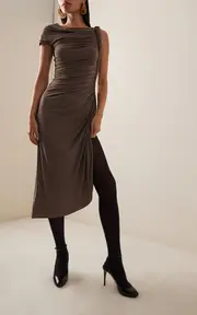 [ALAÏA] Patent Leather Slingback Pumps