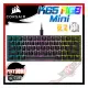 [ PCPARTY ]海盜船 Corsair K65 RGB Mini PBT鍵帽 英文 60% 機械式鍵盤 銀軸