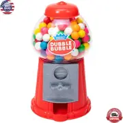 Gum Machine 50 Gumball Coin Bank Bubble Classic Candy Dispenser Sturdy Plastic