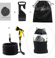 50 Feet Expandable Garden Hose, Durable and Lightweight Expandable 15M 10 Mode