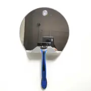 Unbreakable Anti-fog Mirror For Men Shaving Women Makeup Shower Bath Fogless Mir