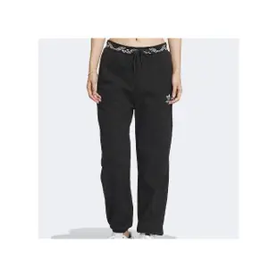 【adidas 愛迪達】Og Track Pant Cny 女款 黑色 聯名 棉褲 縮口 休閒 長褲 IX4239