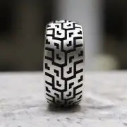 Handcrafted 925 Sterling Silver Labyrinth Ring - Unique Ancient Maze Design