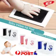 Newborn Footprint Handprint Safe Inkless Gift Foot Hand Print Wipe Kit Gifts AU