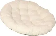 Gbtdoface Hanging Basket Cushion PP Cotton Round Cushion Thicken Egg Chair Cushion For Indoor Or Outdoor Rocking Chairs, Lounge Chairs, Living Rooms(H)