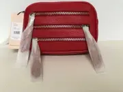 Rebecca Minkoff Belt Bag With Multiple Zip Compartment Fire Engine New