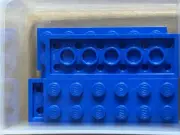 LEGO Parts - Blue Plate 2 x 6 - No 3795 - QTY 5