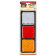 LED Autolamps Stop Tail Indicator Reverse Light 48 LED Lamp 12-24V Blister
