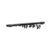 Aeroflow Billet EFI Fuel Rails Black for Ford BA-BF 4.0L Dohc 6 Cyl