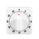 Egg Square Shaped KitchenCooking Timer 60Minute Count Down Alarm Mechanical N1X5